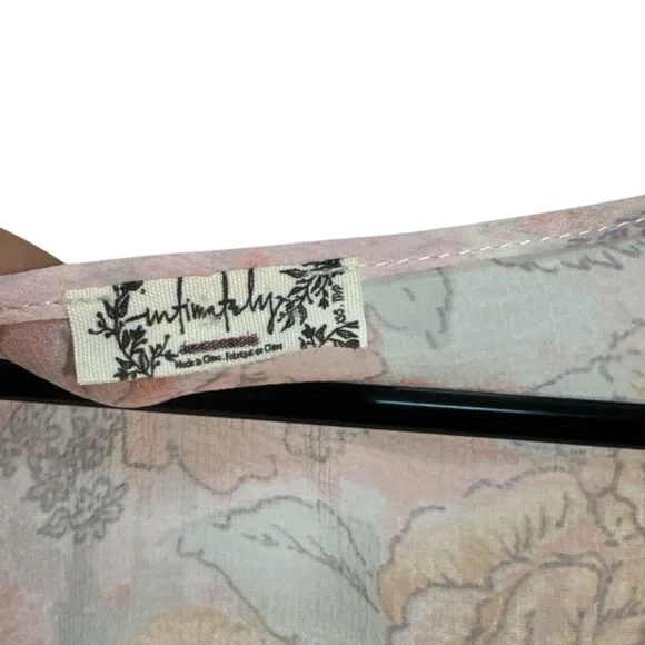 Free people intimately Lace long babydoll robe XS/S - Picture 3 of 3